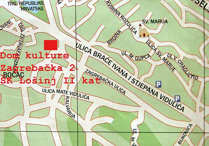 Točna pozicija šahovskog kluba